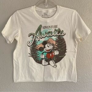Disney Mickey Mouse Adventure Awaits Graphic Tee NEW